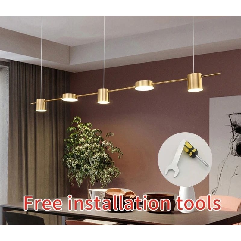 Luxury Golden Modern Hanging Chandelier 0