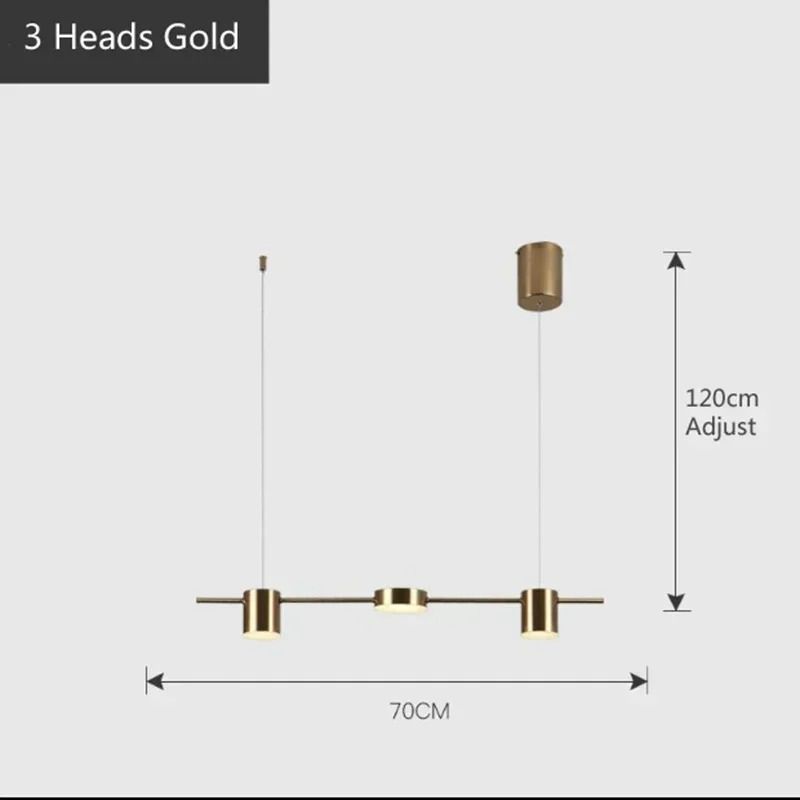 Luxury Golden Modern Hanging Chandelier 9