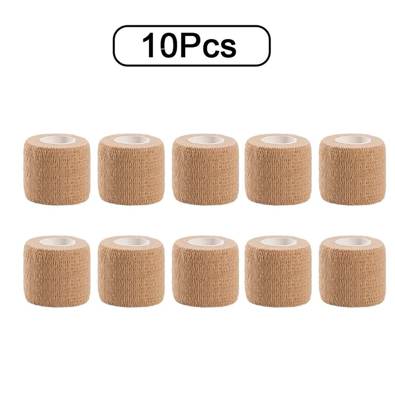 MultiPurpose SelfAdhesive Athletic Wrap 10Roll Set 6