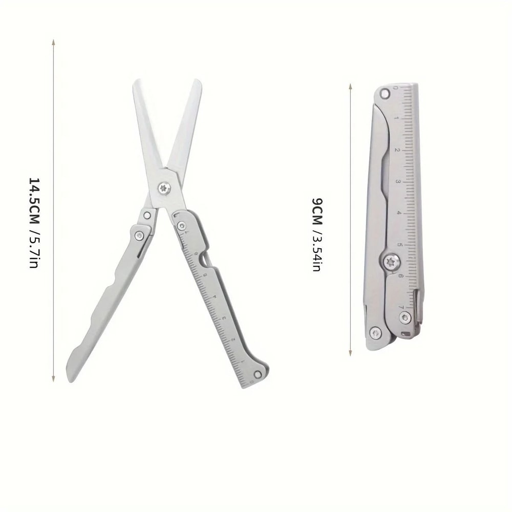 Portable Stainless Steel Multifunctional Scissors 2