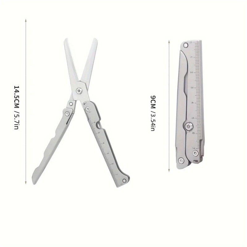 Portable Stainless Steel Multifunctional Scissors 2
