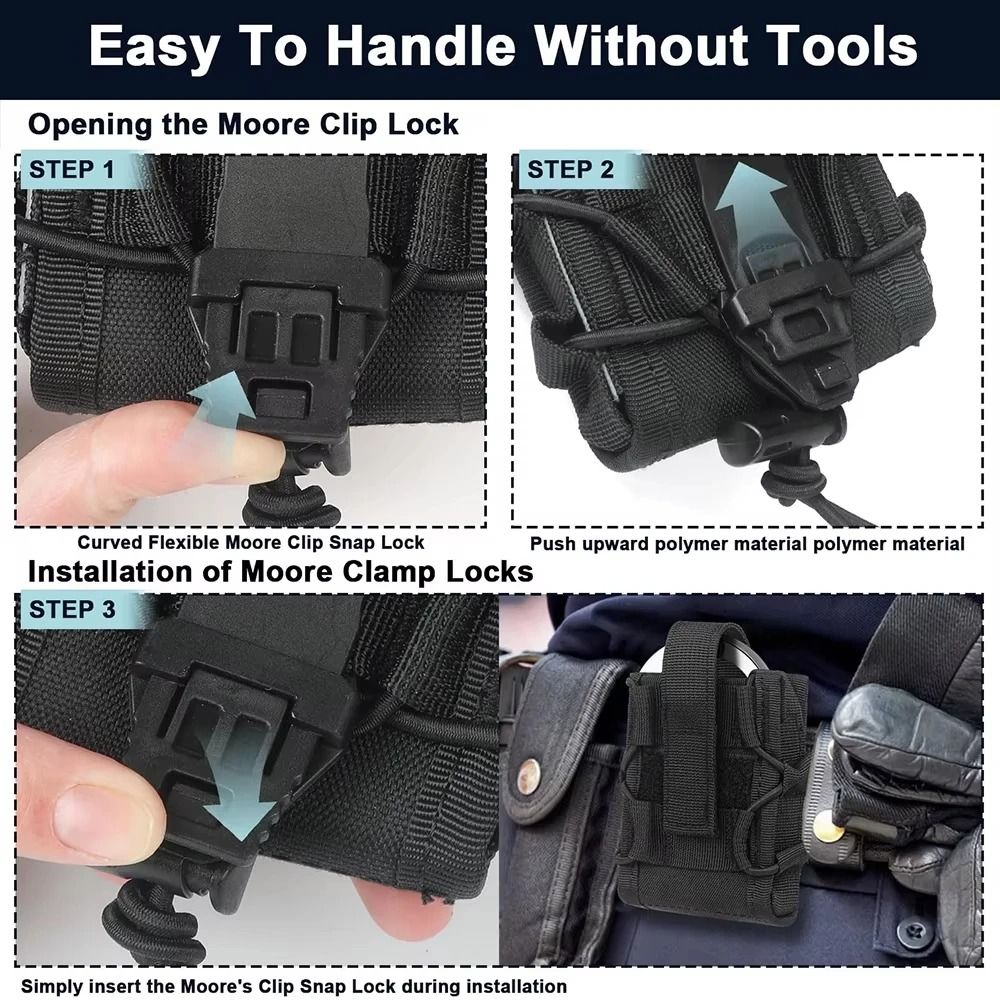 Tactical Universal OpenTop Handcuff Holster 1