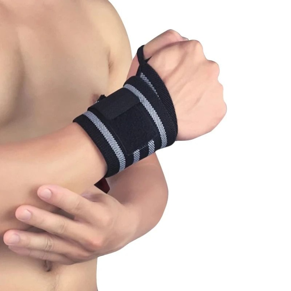 HeavyDuty Gym Training Wrist Wraps 2 PCS 4