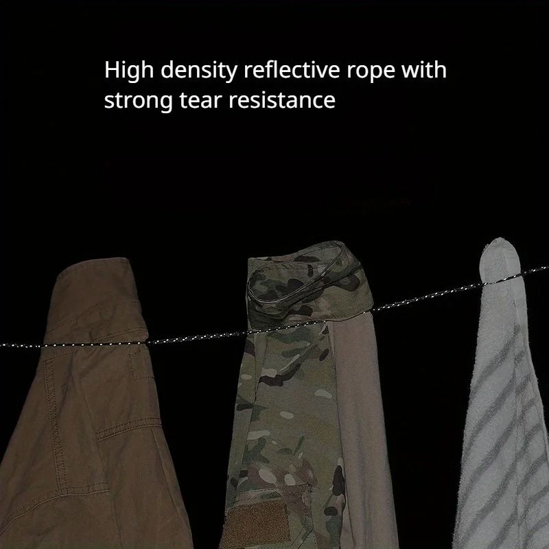 HeavyDuty Stretch Camping Clothesline 6
