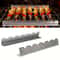 Elevated Stainless Steel Kebab Rack 2 PCS Set 0