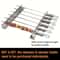 Elevated Stainless Steel Kebab Rack 2 PCS Set 6