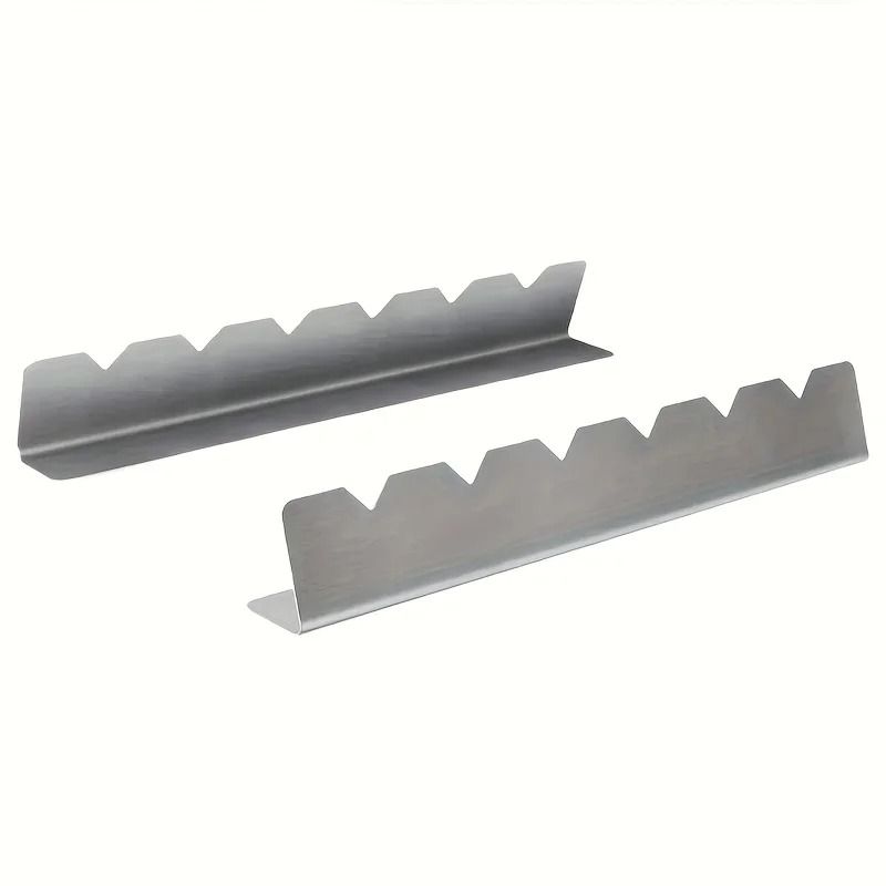 Elevated Stainless Steel Kebab Rack 2 PCS Set 7