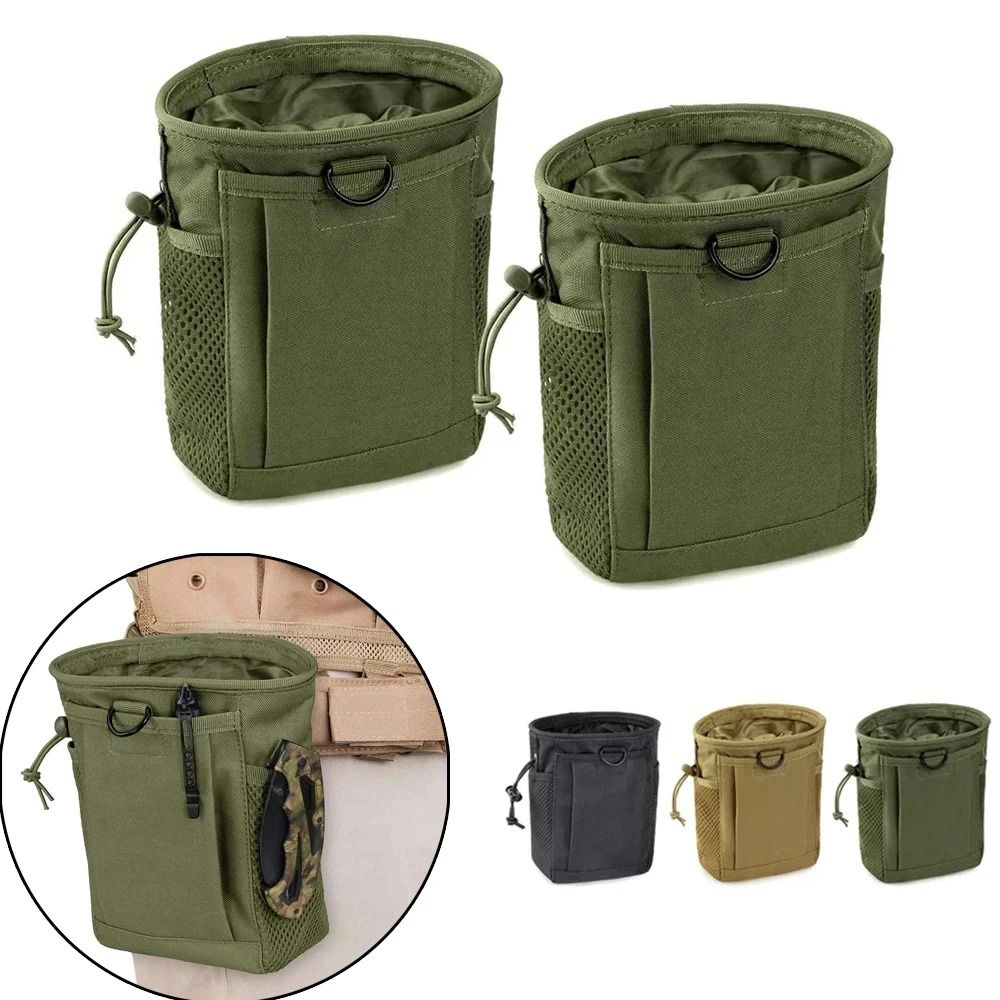 Tactical MOLLE Adjustable Magazine Dump Pouch 0
