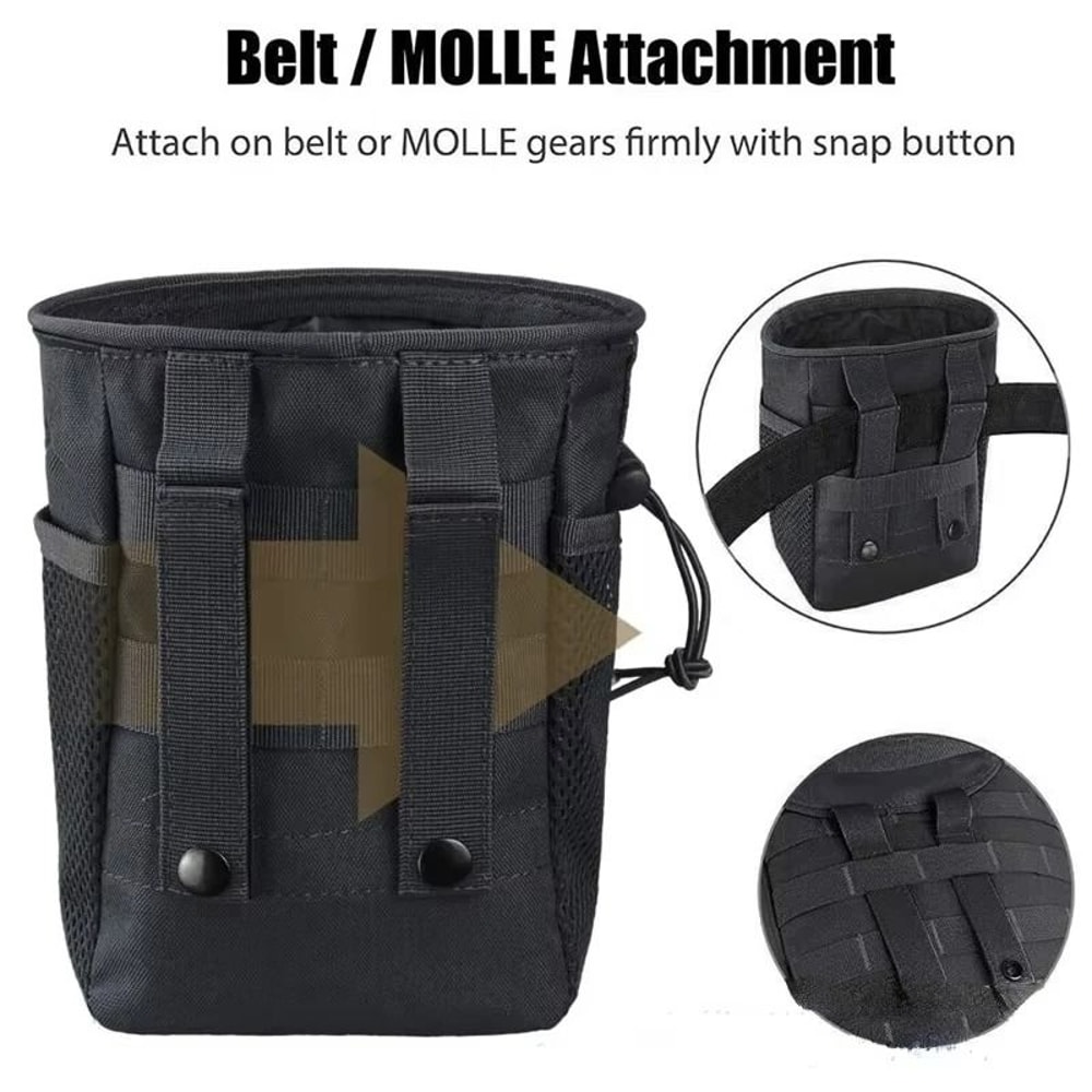Tactical MOLLE Adjustable Magazine Dump Pouch 1