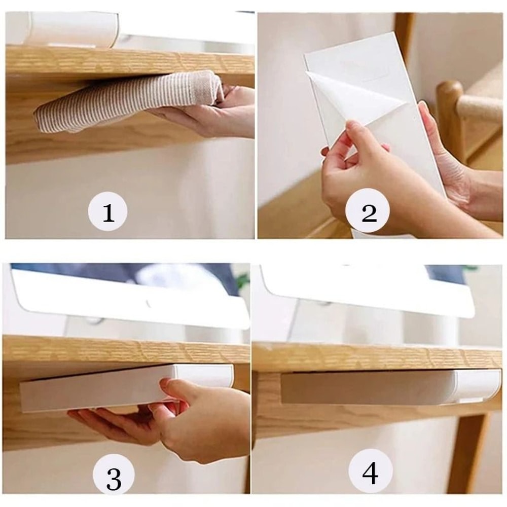 Hidden UnderDesk Drawer Organizer 3