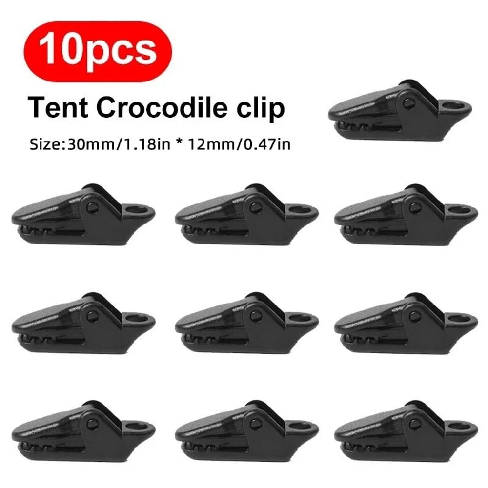 HeavyDuty Camping Tent Clip Set 10 PCS 5