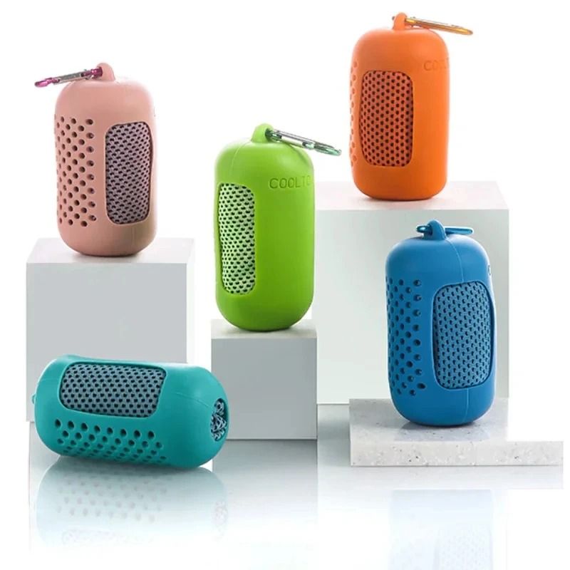 Portable Silica Gel Cooling Towel Set 1