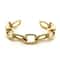 Gold Color Chain Cuff Bracelet 1