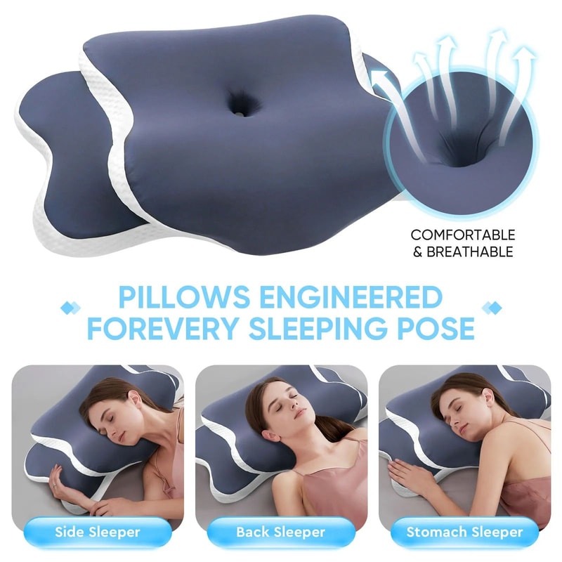 Ergonomic Memory Foam Cervical Pillow 4