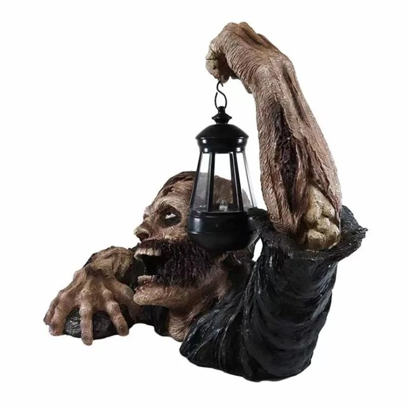 HighFidelity Crawling Zombie Lantern Statue 4