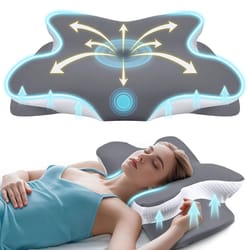 high-fidelity cooling silk cervical pillow
