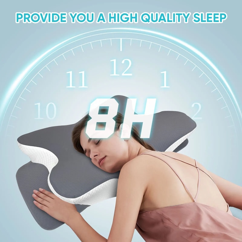 HighFidelity Cooling Silk Cervical Pillow 4
