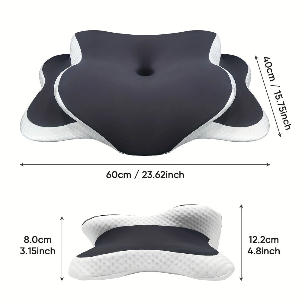 HighFidelity Orthopedic Memory Foam Cervical Pillow 3