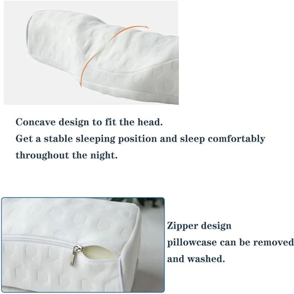 HighFidelity Cervical Sleeping Roll Pillow 3