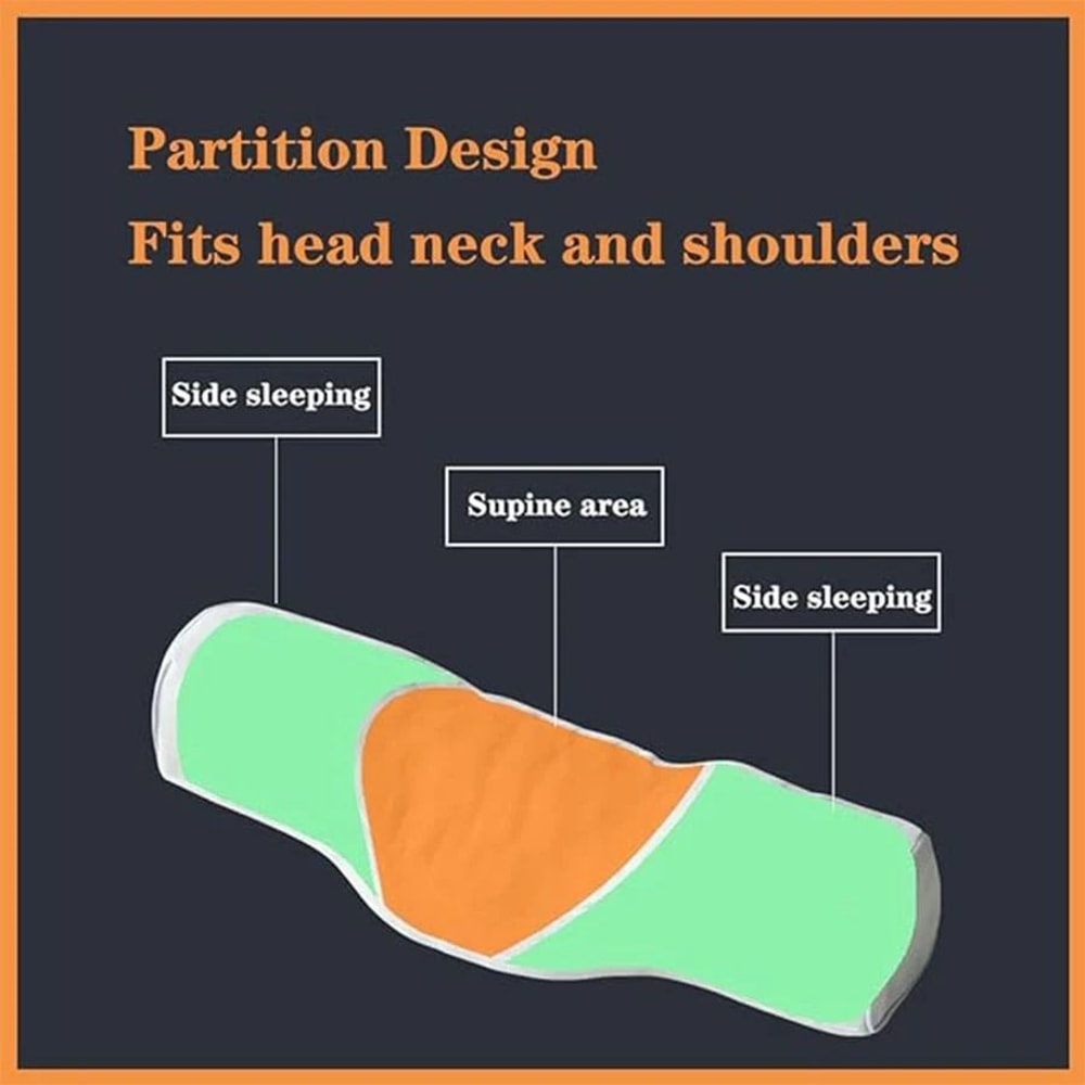 HighFidelity Cervical Sleeping Roll Pillow 4
