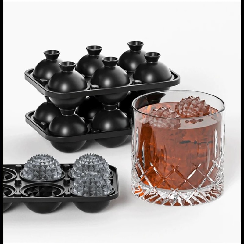 HighFidelity Silicone Ice Ball Mold Set 3
