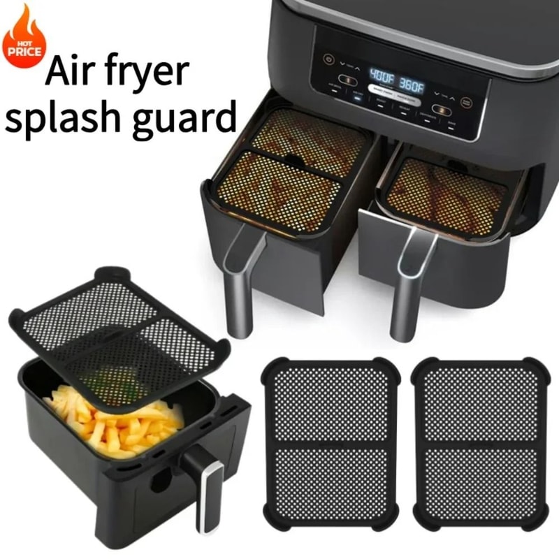 HighFidelity Air Fryer Silicone Splash Guard 0