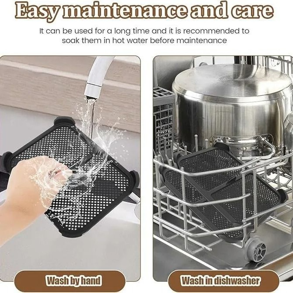 HighFidelity Air Fryer Silicone Splash Guard 3