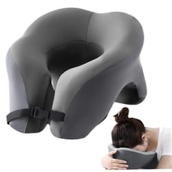 high-fidelity 2-in-1 face down travel pillow