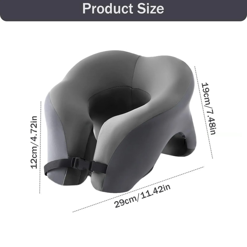 HighFidelity 2in1 Face Down Travel Pillow 4