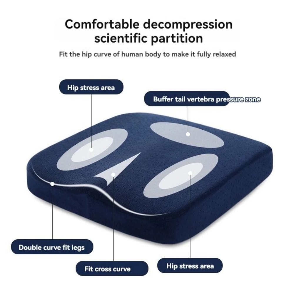 Ergonomic Memory Foam Seat Cushion 1
