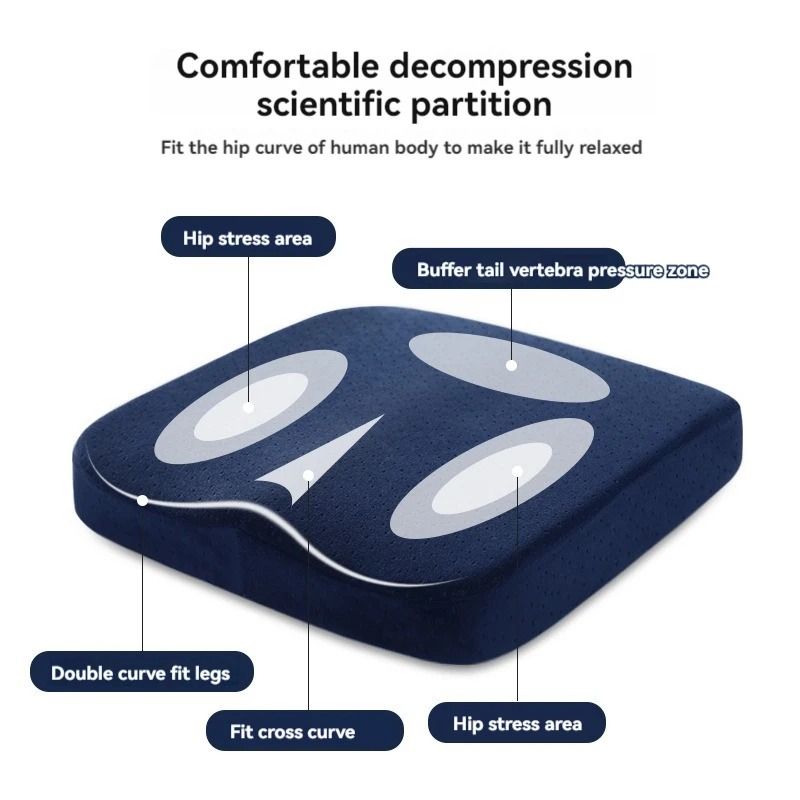 Ergonomic Memory Foam Seat Cushion 1