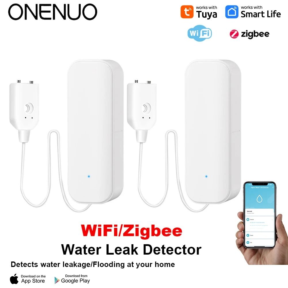 Tuya WiFiZigbee Water Leak Detector 0