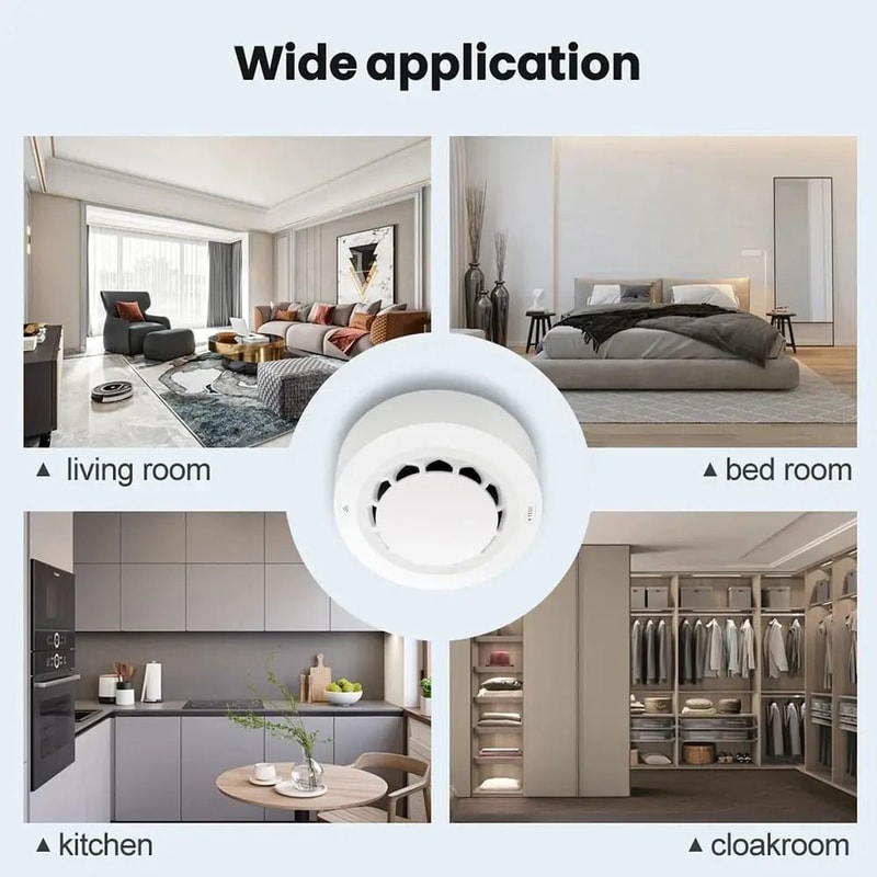 ZigBee Smart Smoke Detector 4