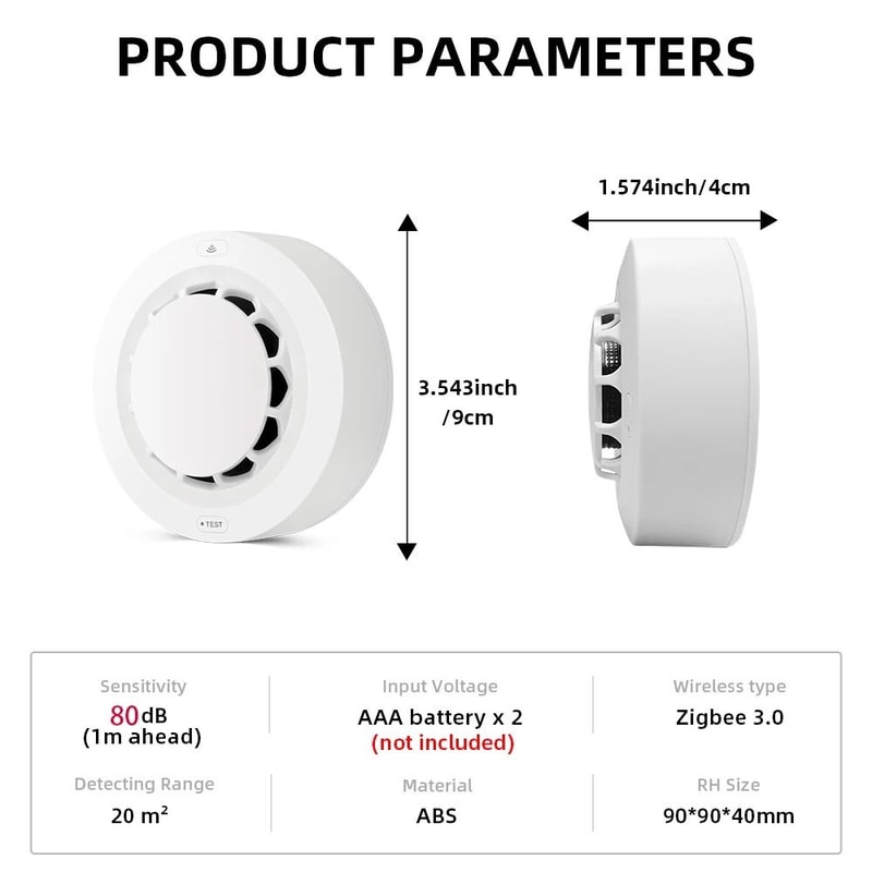 ZigBee Smart Smoke Detector 5