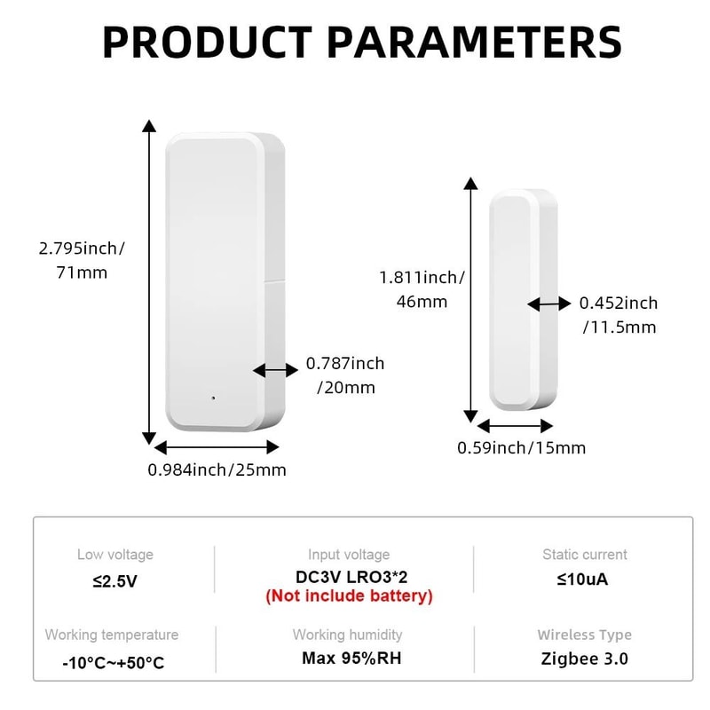 ZigBee Smart Door Window Sensor 4