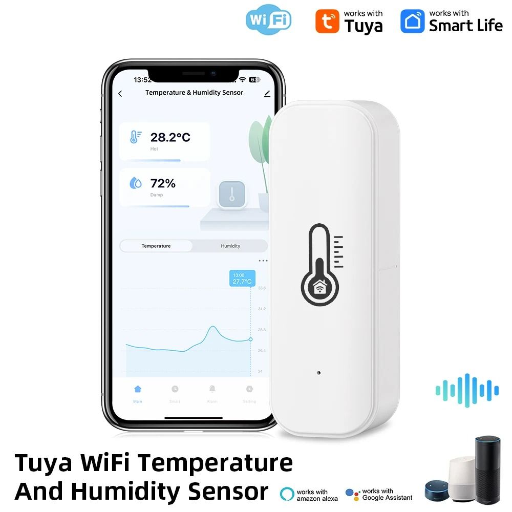 Tuya WiFi Temperature Humidity Sensor 0