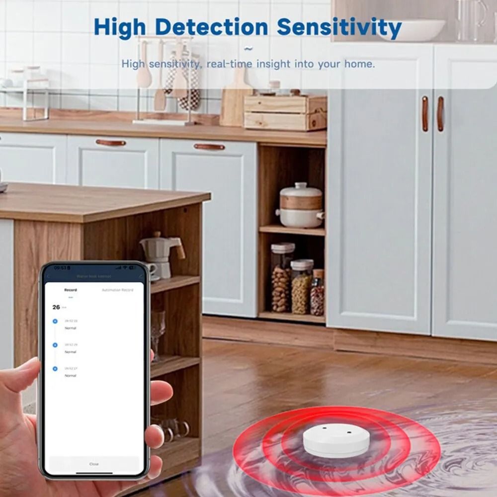 Smart ZigBee Water Leak Detector 4