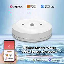 smart zigbee water leak detector