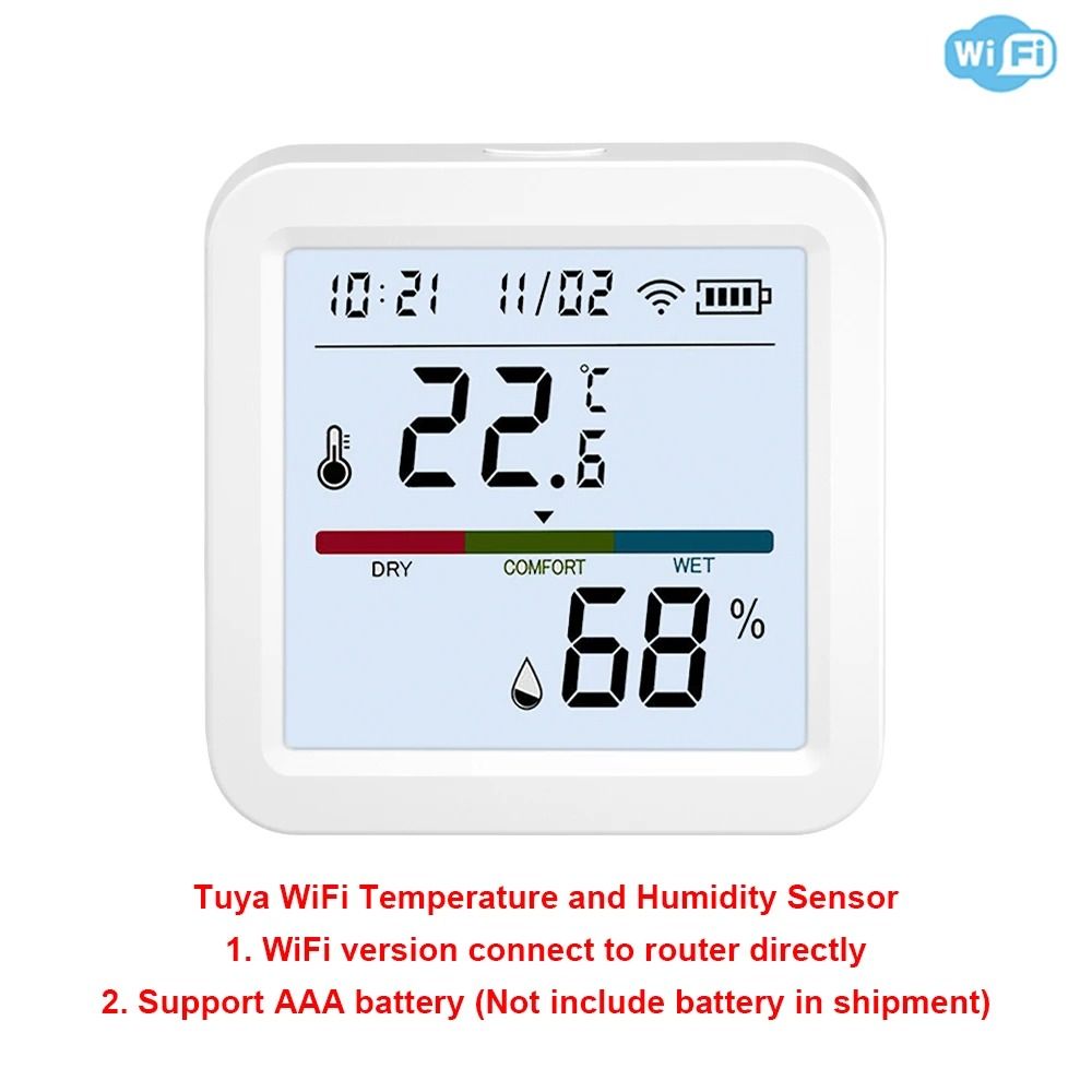 HighFidelity Smart Temperature Humidity Sensor 8