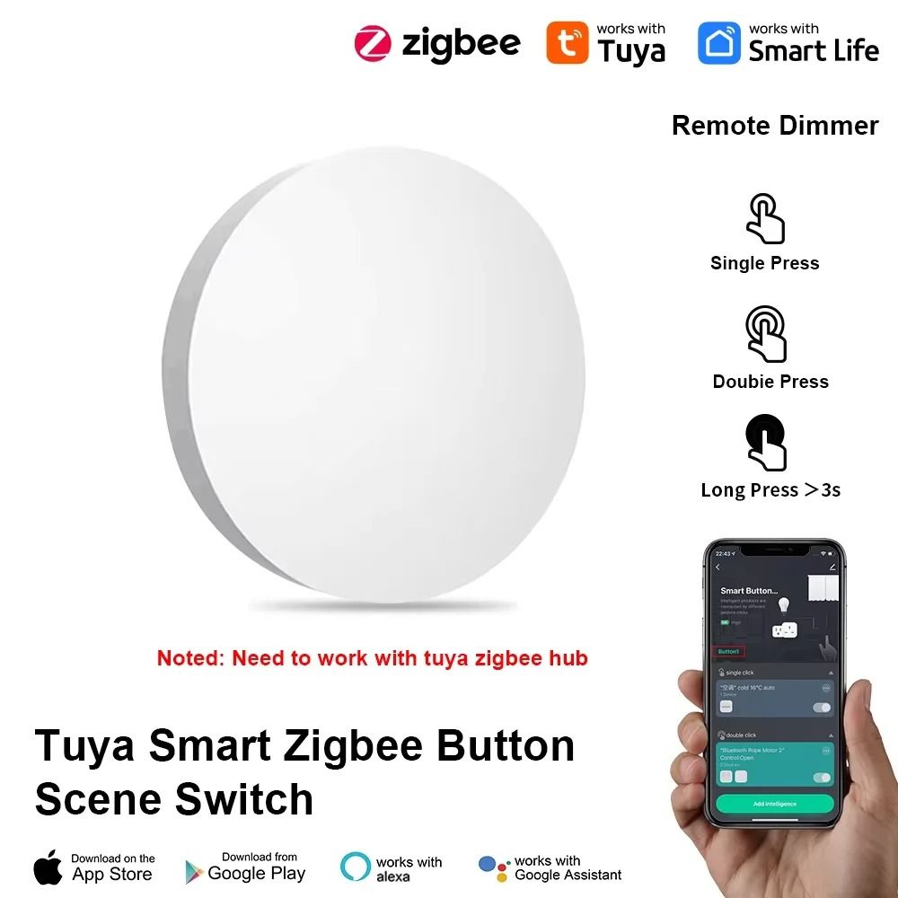 ZigBee Wireless Scene Switch 3