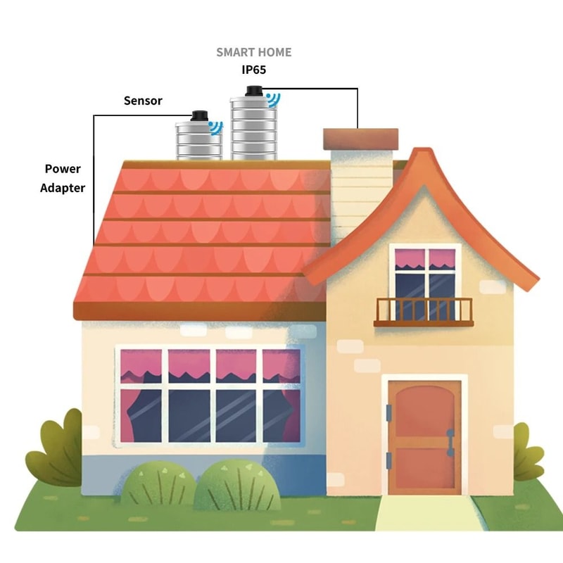 WiFi Ultrasonic Water Level Sensor 3