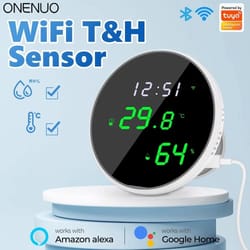 wifi smart indoor hygrometer & thermometer
