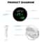 WiFi Smart Indoor Hygrometer Thermometer 2