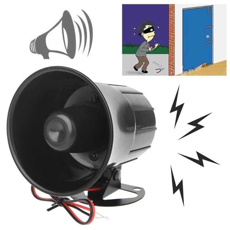 Wired 110dB Security Alarm Horn 3