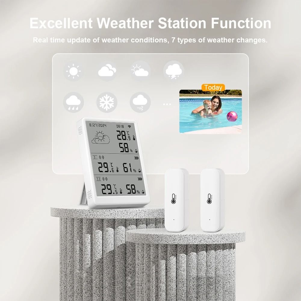 Tuya WiFi Smart Weather Station Kit 3