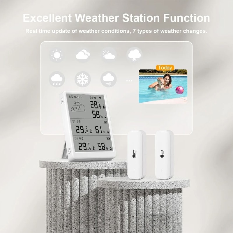 Tuya WiFi Smart Weather Station Kit 3