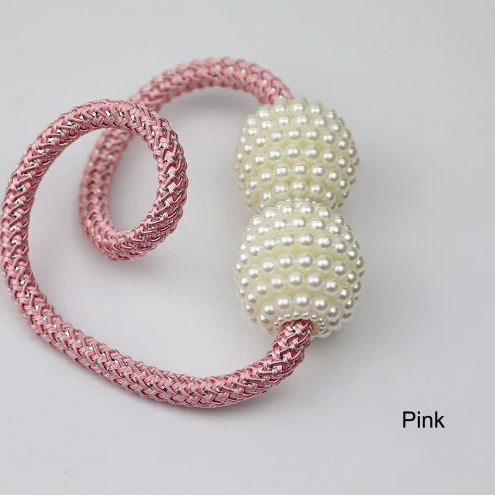 Pearl Magnetic Curtain Tieback 9