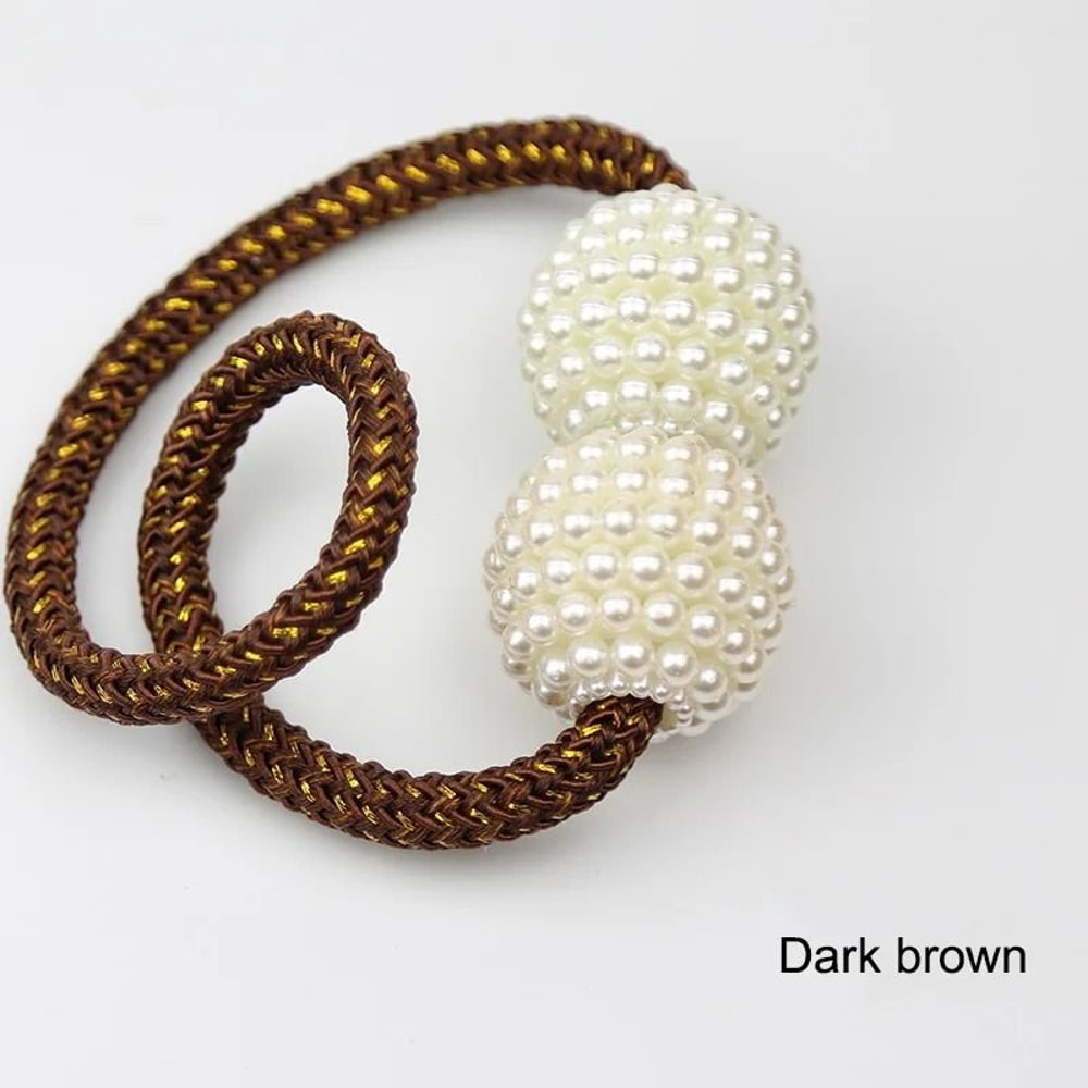 Pearl Magnetic Curtain Tieback 11