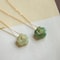 Jade Plum Blossom Pendant Necklace 3