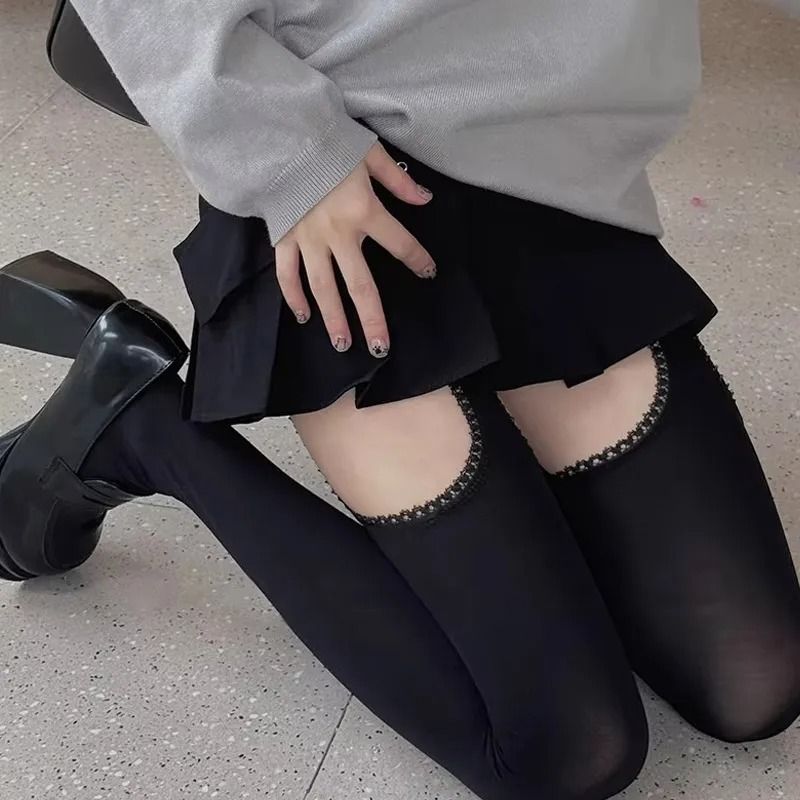 Sexy Suspender Stockings 0